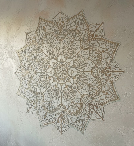 ANYA Mandala - 89x89cm - CERC INTREG * grosime 0.5 - SP266.C.89x89 - Img 2