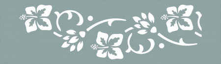 Border Stencil, Reusable, Daffodils II 50x18 cm SP182-6 - Img 2