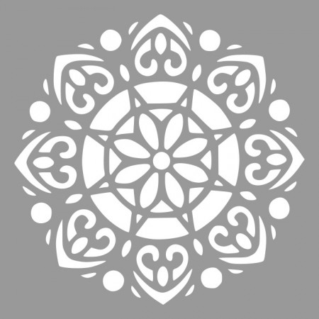 Mandala stencil 220321-4 - different sizes - Img 2