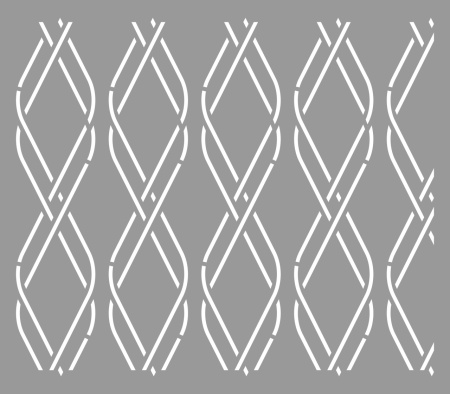 NOD stencil - 57x50cm, thickness 0.5 or 1mm - SP243, Repetitive - Img 3