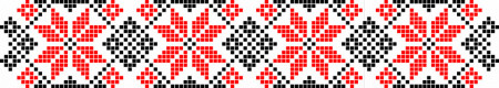 Sablon 45 * 30cm Refolosibil Repetitiv Motiv Traditional Romanesc - SMTR06 - Img 5