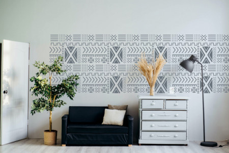 Sablon Aztec Art 89*59cm SP115
