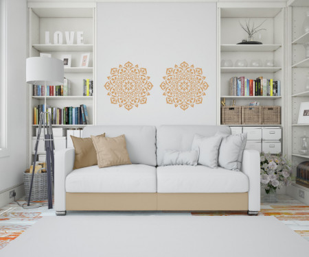 Sablon Refolosibil Mandala Flower 590*590*1mm - SP635959.1