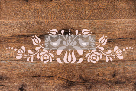 Sablon Refolosibil Panonian Folk Motif 330*120mm - SP102 - Img 5