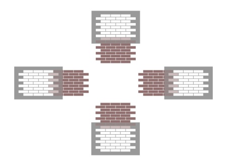 SET Brick Stencils APPEARANCE - 125x85cm, thickness 0.5 or 1mm - SP241 - Img 4