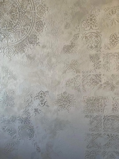 Stencil 12 models Flower Morocco Tile 790x590mm, thickness 1mm, SGF27.79.59.1 - Img 5