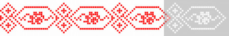 Stencil 44 x 25cm Reusable Repetitive Traditional Motif - SMTR07 - Img 3