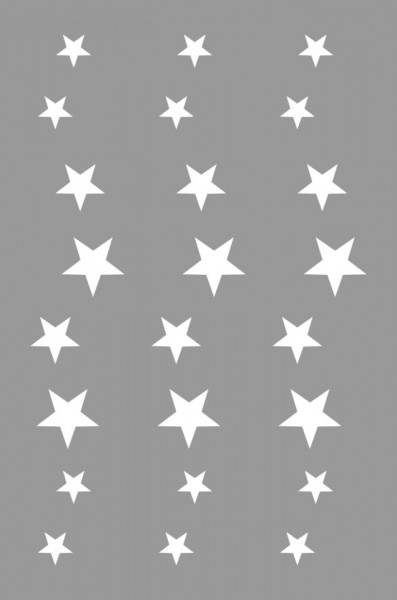 Stencil 89x59cm, Star Waves, Reusable SP148 - Img 2