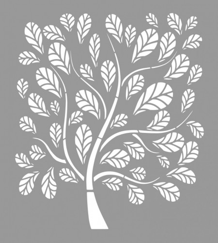 Stencil Decorative Tree 1000*890mm - SP194.100x89 - Img 2