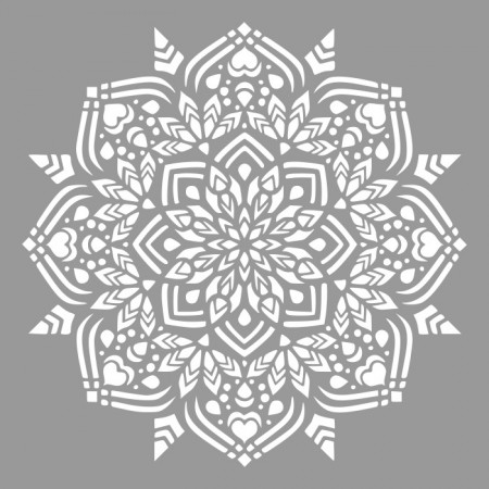Mandala stencil 220321-5 - different sizes - Img 2