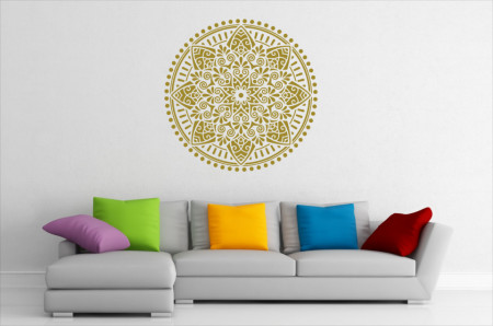 Reusable Stencil African Mandala 890*560mm - SP53 1/2 - Img 6
