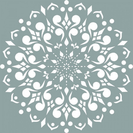 Reusable Stencil Mandala SUN 890*890mm - SP1778989 - Img 2