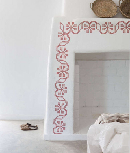 Sablon 46 x 19cm Refolosibil Repetitiv Motiv Traditional - SMTR11