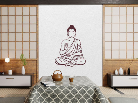 Sablon 70x54cm Budha Meditation - SP192