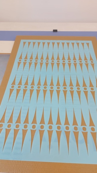 Sablon Refolosibil Arrows 89 * 59cm * grosime 0.5 / 1mm - SP259 - Img 3