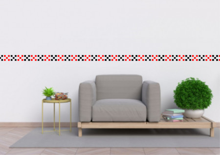 Sablon Refolosibil Repetitiv Motiv Traditional Romanesc - SMTR04