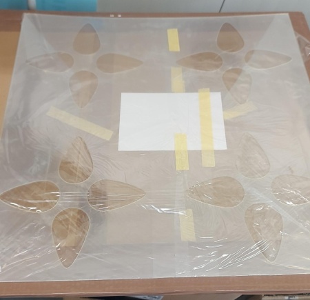 Sablon Refolosibil SGF07 - 59*59cm - cu mici defecte de productie