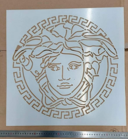 Stencil 50x50cm Versace - SP193 - Img 2