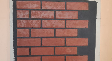 Reusable Repetitive Stencil - Brick - SP11 - 580x290x0.5mm - Img 6