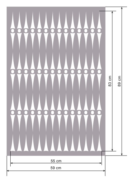 Reusable Stencil Arrows 89 * 59cm * thickness 0.5 / 1mm - SP259 - Img 4