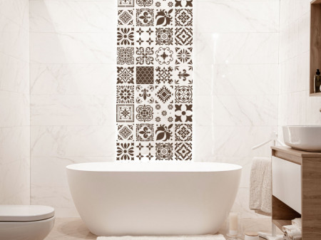 Sablon 24 modele Tile 110x75cm, Refolosibil SGF43