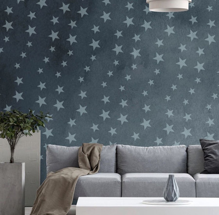 Sablon 89x59cm, Star Waves, Refolosibil SP148