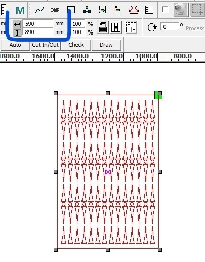 Sablon Refolosibil Arrows 89 * 59cm * grosime 0.5 / 1mm - SP259 - Img 4