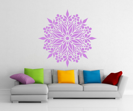 Sablon Refolosibil Mandala Flower diametru 105cm SP67 1/4