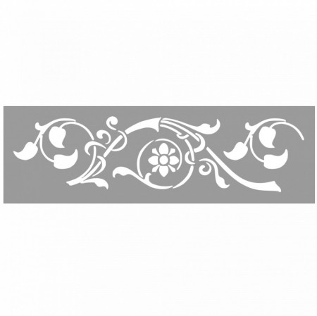 Sablon Repetitiv 59 * 19cm Bordura Flori SP59 - Img 4