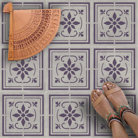 Sablon Tile, Refolosibil - SGF41 - Diferite dimensiuni
