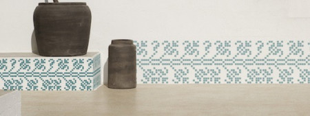 Stencil 26 x 25cm Reusable Repetitive Traditional Motif - SMTR13 - Img 2