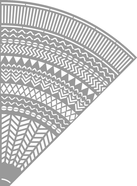 Optime Mandala Stencil up to 230cm diam- SP353 - Img 2