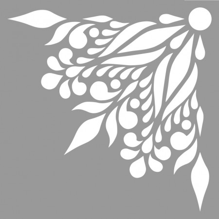 Reusable Mandala Flower Stencil diameter 160cm - SP67.1PE4.160 - Img 3