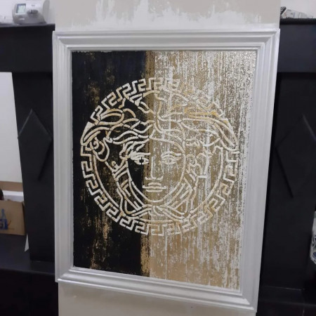 Stencil 50x50cm Versace - SP193 - Img 4