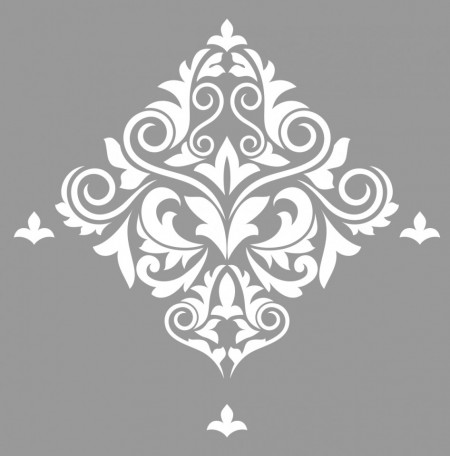 Reusable Repetitive Damask Rombo 2 Stencil, 600*590mm - SP68 - Img 2