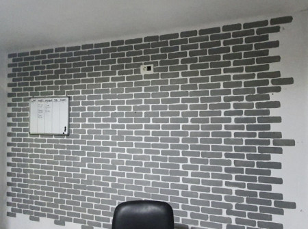 Reusable Repetitive Stencil - Irregular Brick - SP37 - Img 4