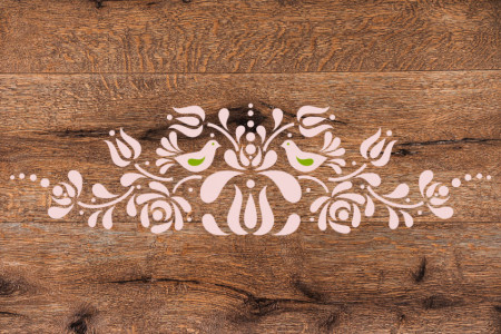 Reusable Stencil Panonian Folk Motif 500*180mm - SP102-1 - Img 2