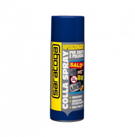 Spray adeziv repozitionabil pt sabloane, 400ml, Saratoga