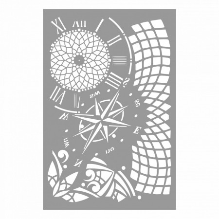 Multidesign stencil 89x59cm Reusable SGF45.89x59 - Img 2