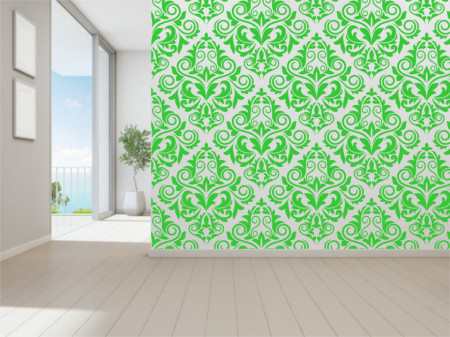 Reusable Repetitive Damask Rombo 2 Stencil, 600*590mm - SP68 - Img 3