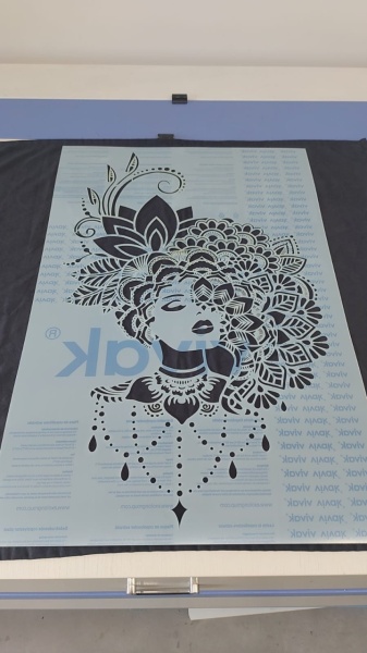 Reusable Stencil MaDamme 89 * 59cm * thickness 0.5 / 1mm - SP255 - Img 4