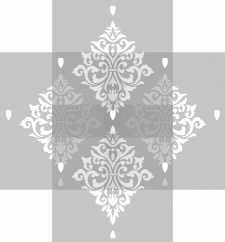 Sablon Refolosibil Repetitiv Damask 590*520mm - SP40 - Img 4