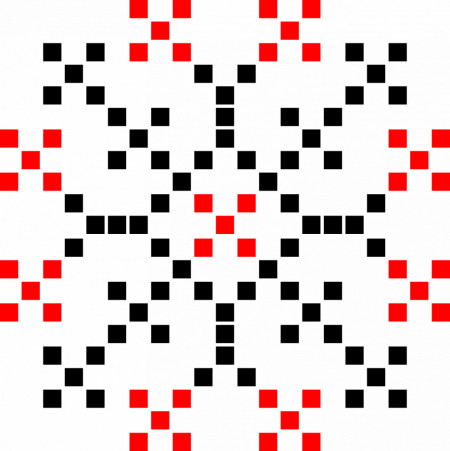 Reusable Repetitive Stencil Traditional Romanian Motif - SMTR03 - Img 4