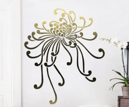 Reusable Stencil 590*590mm Chrysanthemum - SP101 - Img 3