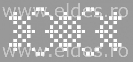Reusable Stencil Repetitive Traditional Romanian Motif - SMTR01 - Img 3
