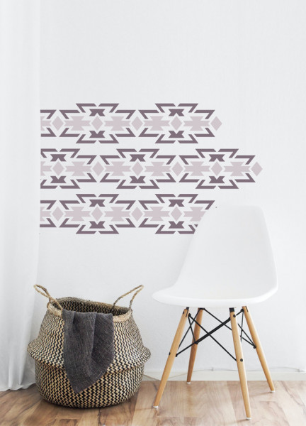 Sablon 59 * 19cm Refolosibil Repetitiv Motiv Traditional - SP117-2