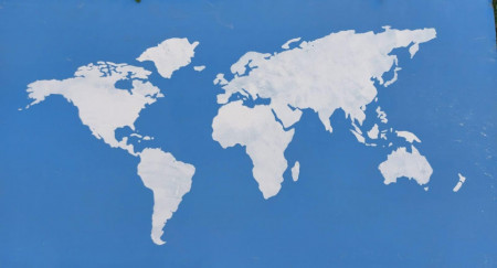 Sablon World Map 1200*650mm - SP196.120x65 - Img 3