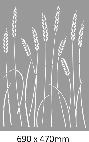 Spice Gray 2 Stencil - Reusable Repetitive - SP236 - Img 3