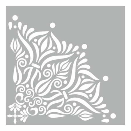 Reusable Mandala Flames Stencil diameter 70cm - SP111.1PE4.70 - Img 3