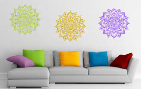 Sablon Refolosibil Dot Mandala 890*890mm - SP34-2